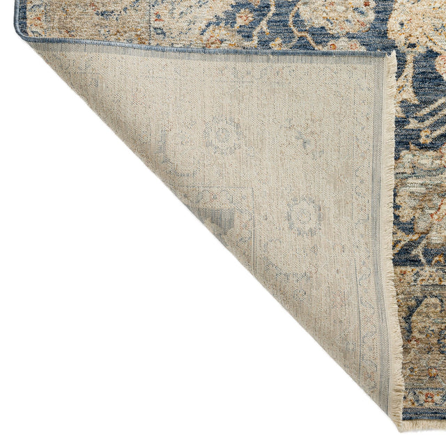Dalyn Bergama BE8 Machine Made Traditional Blue Rug