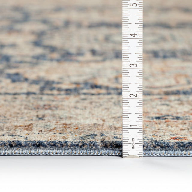 Dalyn Bergama BE8 Machine Made Traditional Blue Rug