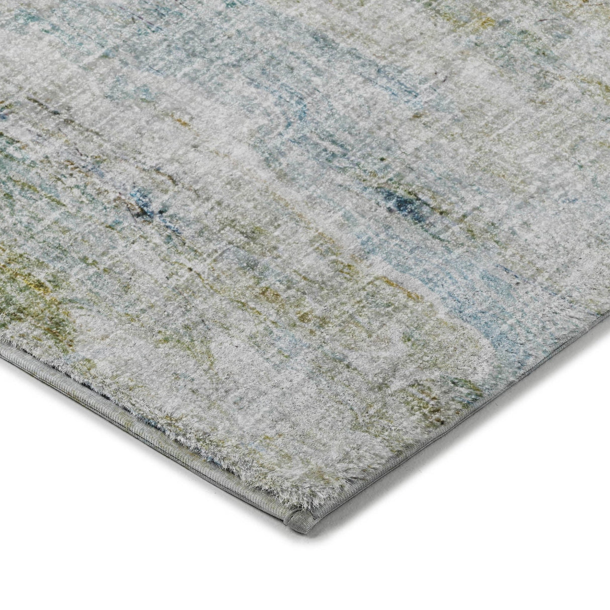 Dalyn Boca BO3 Seafoam Rug corner detail