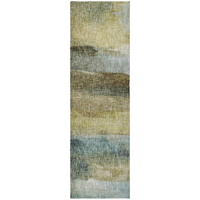 Dalyn Boca BO4 Khaki Rug runner rug