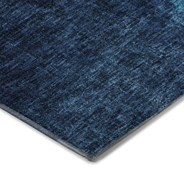 Dalyn Boca BO7 Denim Rug corner detail