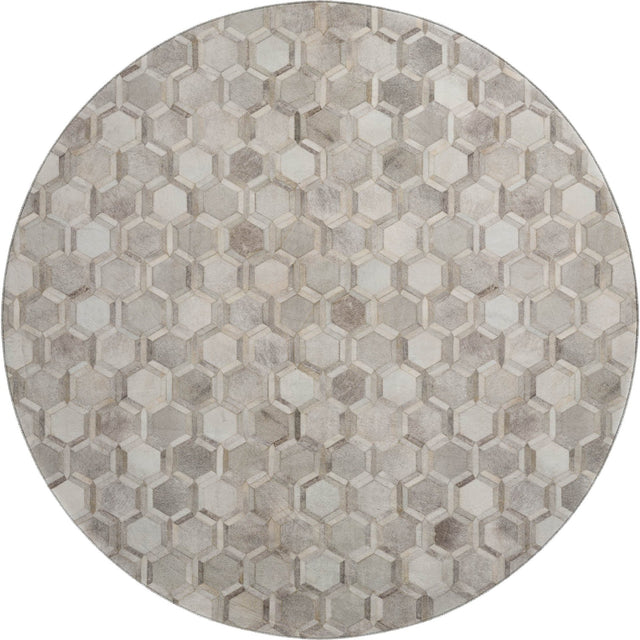 Dalyn Bozeman BM1 Gray Rug round rug
