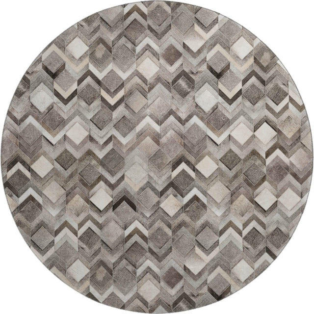 Dalyn Bozeman BM5 Gray Rug round rug