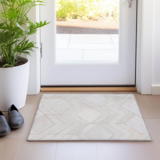 Dalyn Bozeman BM5 Linen Rug shown in a room