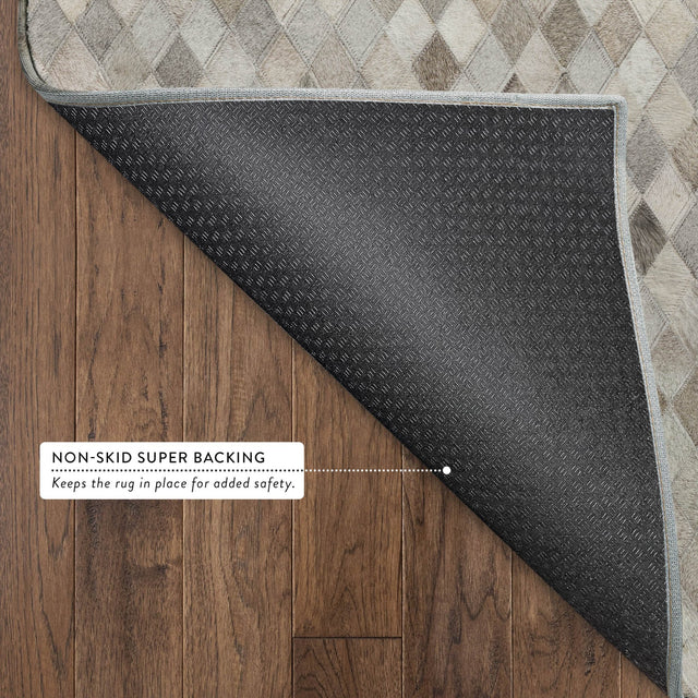 Dalyn Bozeman BM6 Gray Rug backing detail