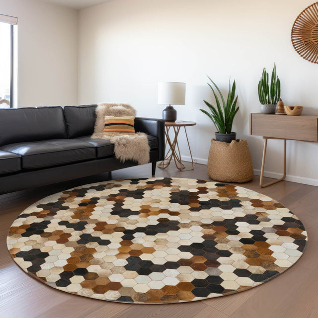 Dalyn Bozeman BM9 Dune Rug shown in a room