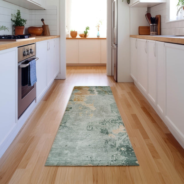 Dalyn Bresca BC1 Seafoam Rug shown in a room