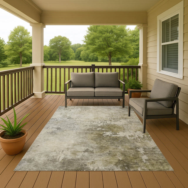 Dalyn Bresca BC2 Wheat Rug outdoor lifestyle image
