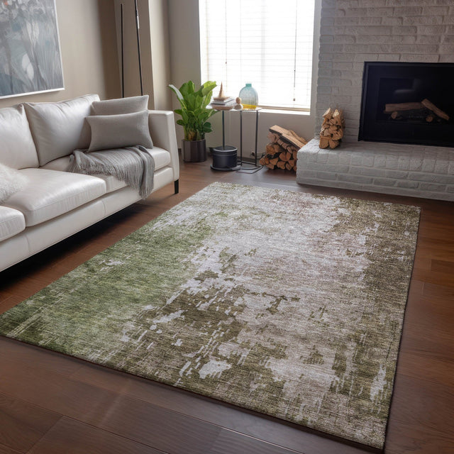 Dalyn Bresca BC3 Brown Rug shown in a room