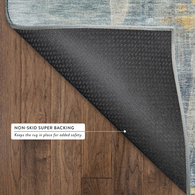 Dalyn Bresca BC4 Linen Rug backing detail