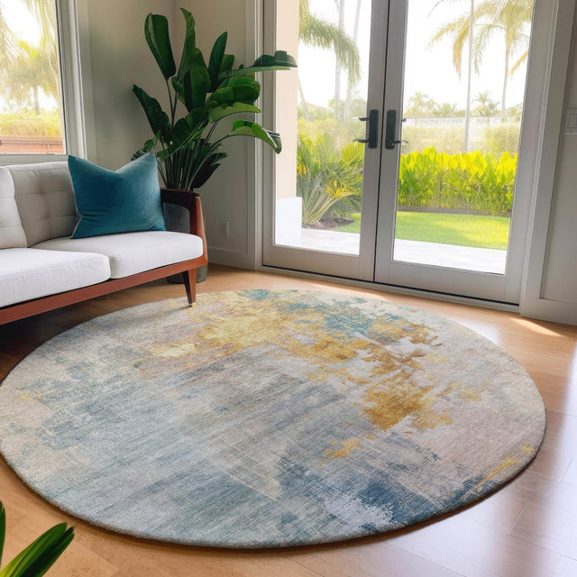 Dalyn Bresca BC4 Linen Rug shown in a room