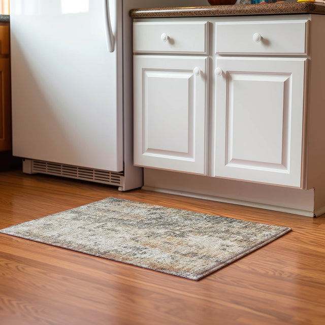 Dalyn Bresca BC5 Terracotta Rug shown in a room