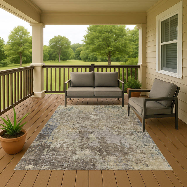 Dalyn Bresca BC6 Beige Rug outdoor lifestyle image