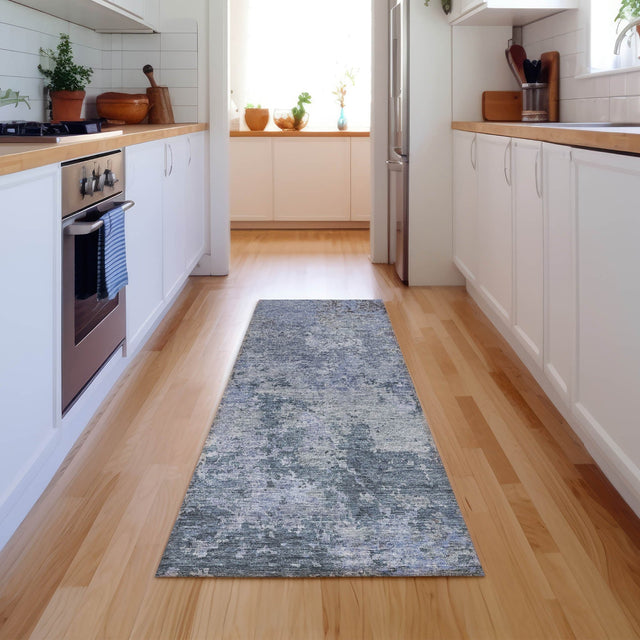 Dalyn Bresca BC6 Blue Rug shown in a room