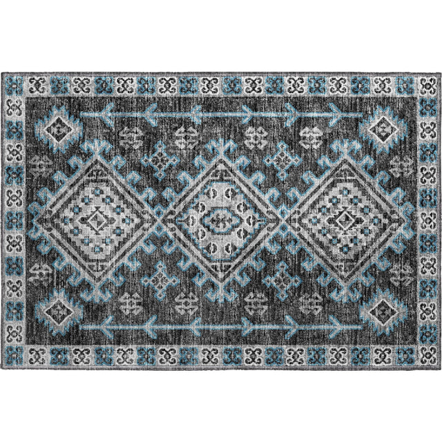 Dalyn Brisbane BR2 Midnight Rug rectangular rug