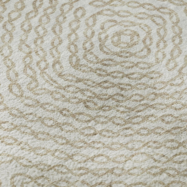 Dalyn Brisbane BR3 Ivory Rug color swatch