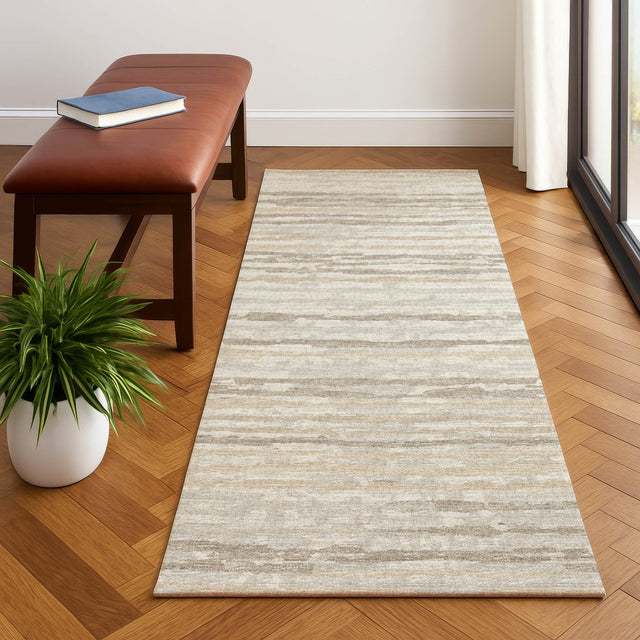 Dalyn Brisbane BR4 Linen Rug shown in a room