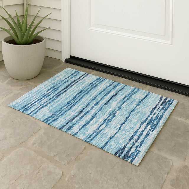 Dalyn Brisbane BR4 Sky Rug outdoor lifestyle image