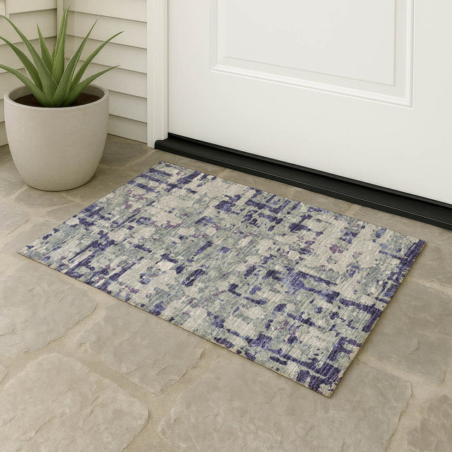 Dalyn Brisbane BR5 Eggplant Rug outdoor lifestyle image
