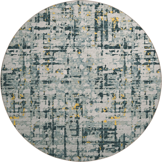 Dalyn Brisbane BR5 Gold Rug round rug