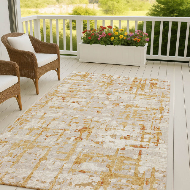 Dalyn Brisbane BR5 Khaki Rug outdoor lifestyle image