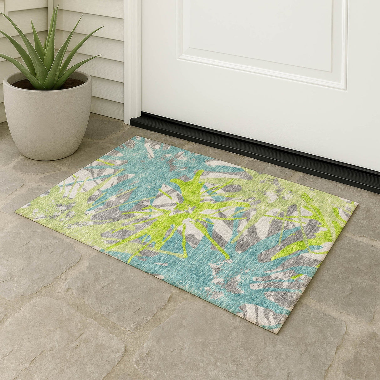 Dalyn Brisbane BR6 Pacifica Rug outdoor lifestyle image