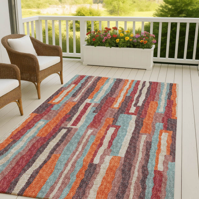 Dalyn Brisbane BR7 Canyon Rug outdoor lifestyle image