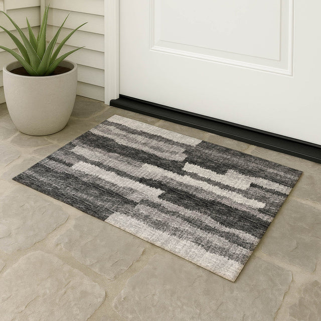 Dalyn Brisbane BR7 Midnight Rug outdoor lifestyle image
