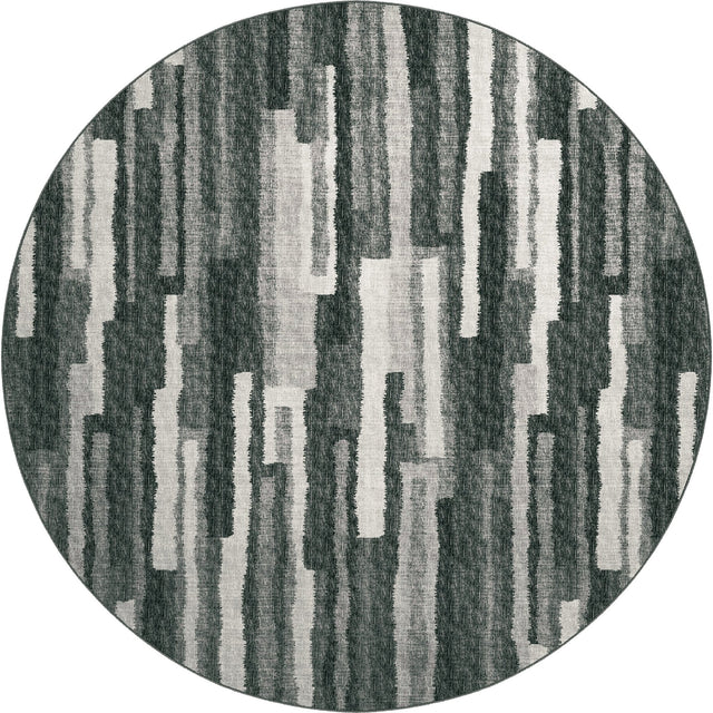 Dalyn Brisbane BR7 Midnight Rug round rug
