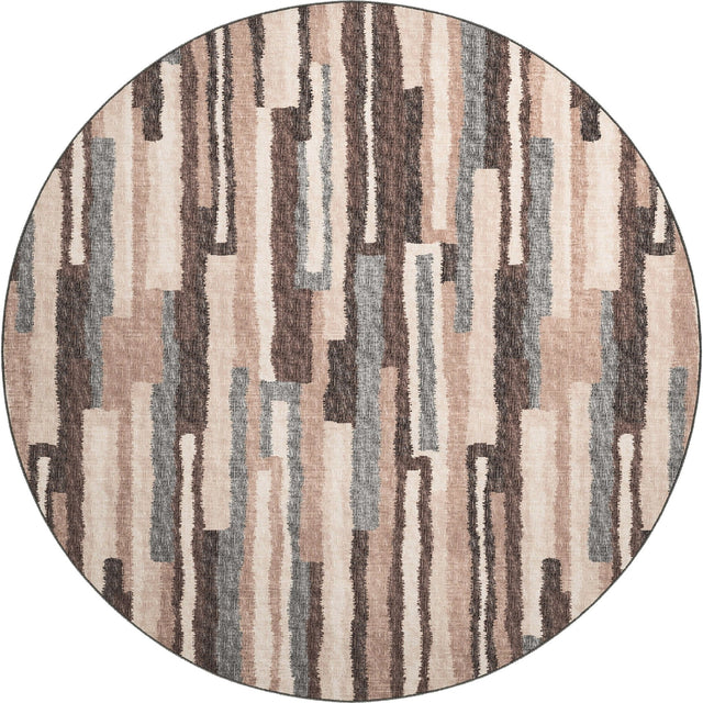 Dalyn Brisbane BR7 Sable Rug round rug