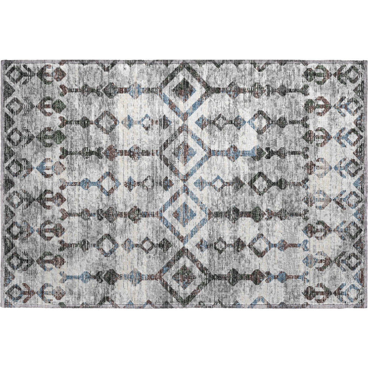 Dalyn Brisbane BR8 Silver Rug rectangular rug