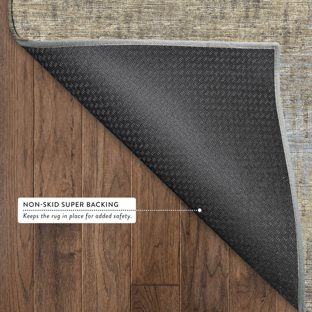 Dalyn Brisbane BR9 Sandstone Rug backing detail