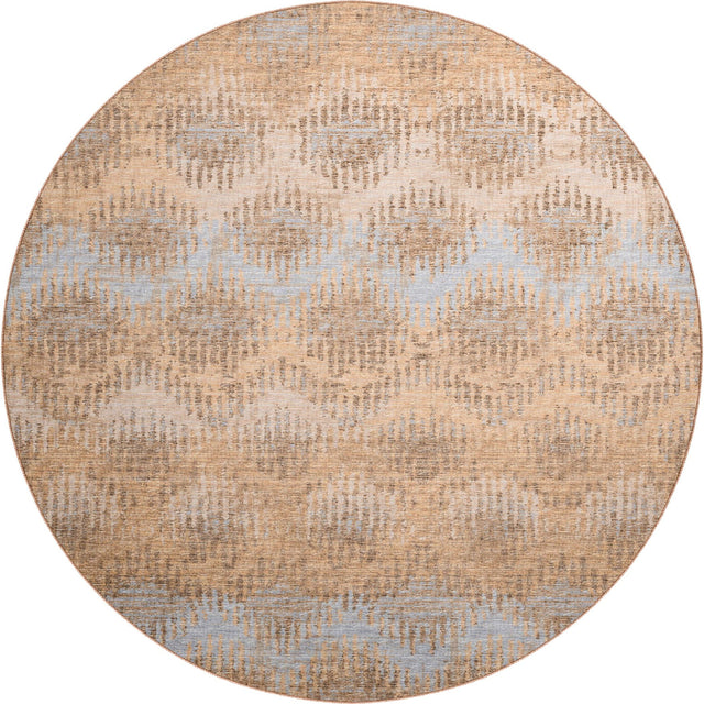 Dalyn Brisbane BR9 Sandstone Rug round rug