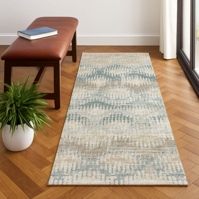 Dalyn Brisbane BR9 Seascape Rug shown in a room