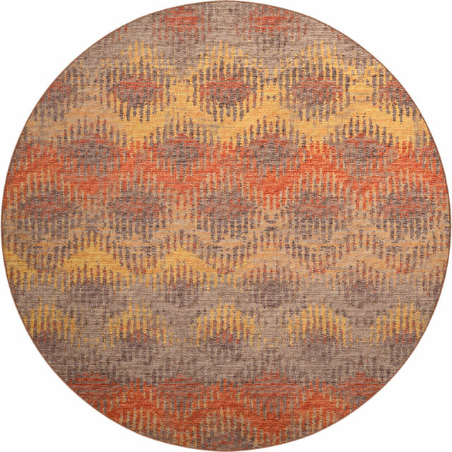 Dalyn Brisbane BR9 Sunset Rug round rug