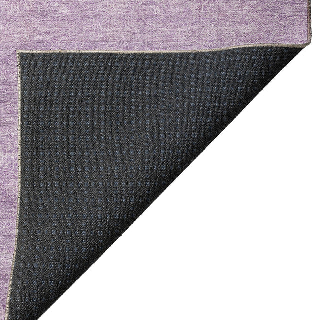Dalyn Burano BU1 Lavender Rug backing detail