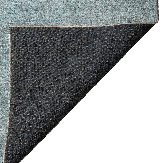 Dalyn Burano BU1 Seafoam Rug backing detail