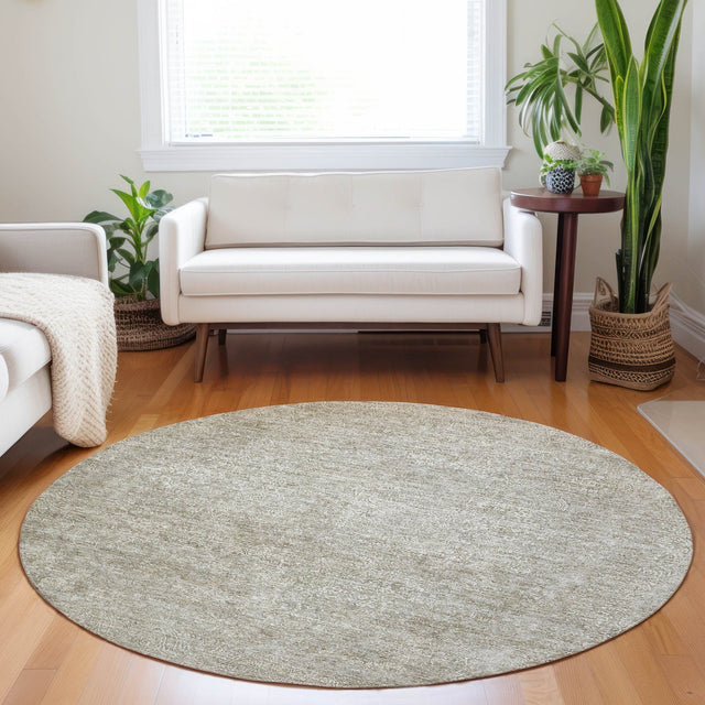 Dalyn Burano BU10 Linen Rug shown in a room