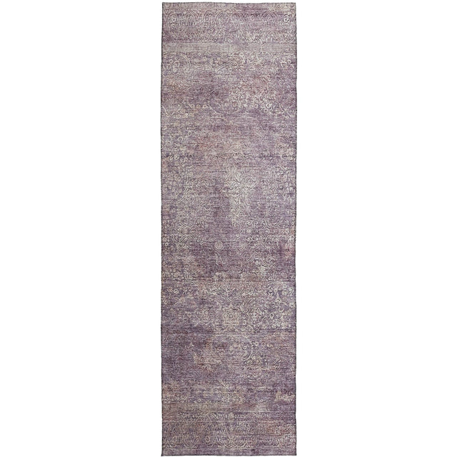 Dalyn Burano BU10 Plum Rug runner rug