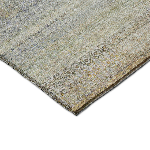Dalyn Burano BU11 Seafoam Rug corner detail
