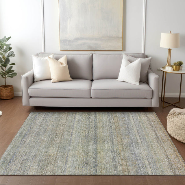Dalyn Burano BU11 Seafoam Rug shown in a room