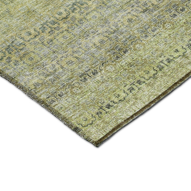 Dalyn Burano BU12 Aloe Rug corner detail