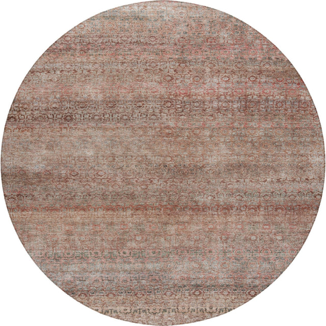 Dalyn Burano BU12 Coral Rug round rug