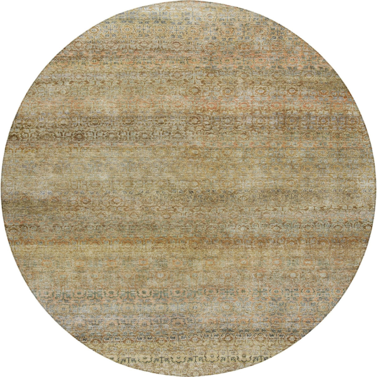 Dalyn Burano BU12 Wheat Rug round rug