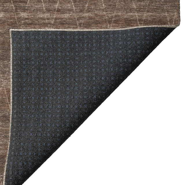 Dalyn Burano BU3 Coffee Rug backing detail