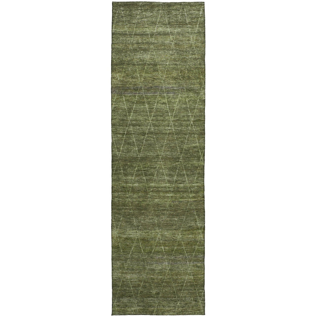 Dalyn Burano BU3 Olive Rug runner rug