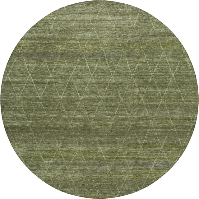Dalyn Burano BU3 Olive Rug round rug