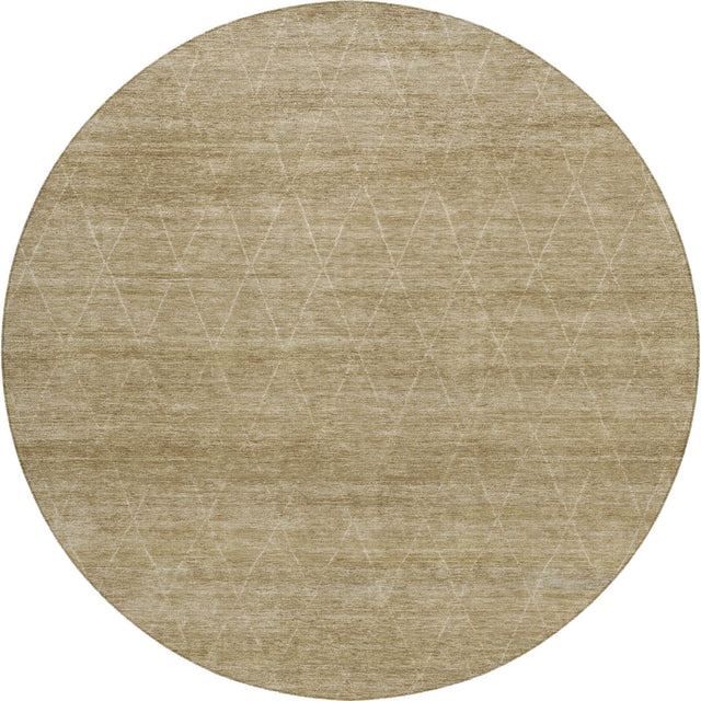 Dalyn Burano BU3 Wheat Rug round rug