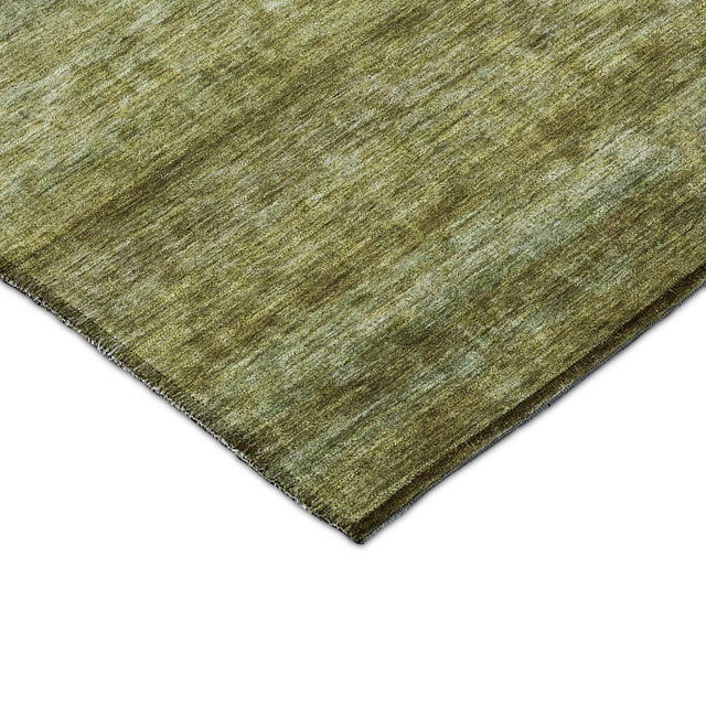 Dalyn Burano BU4 Olive Rug corner detail