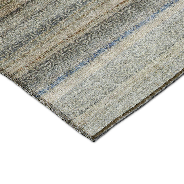 Dalyn Burano BU5 Taupe Rug corner detail